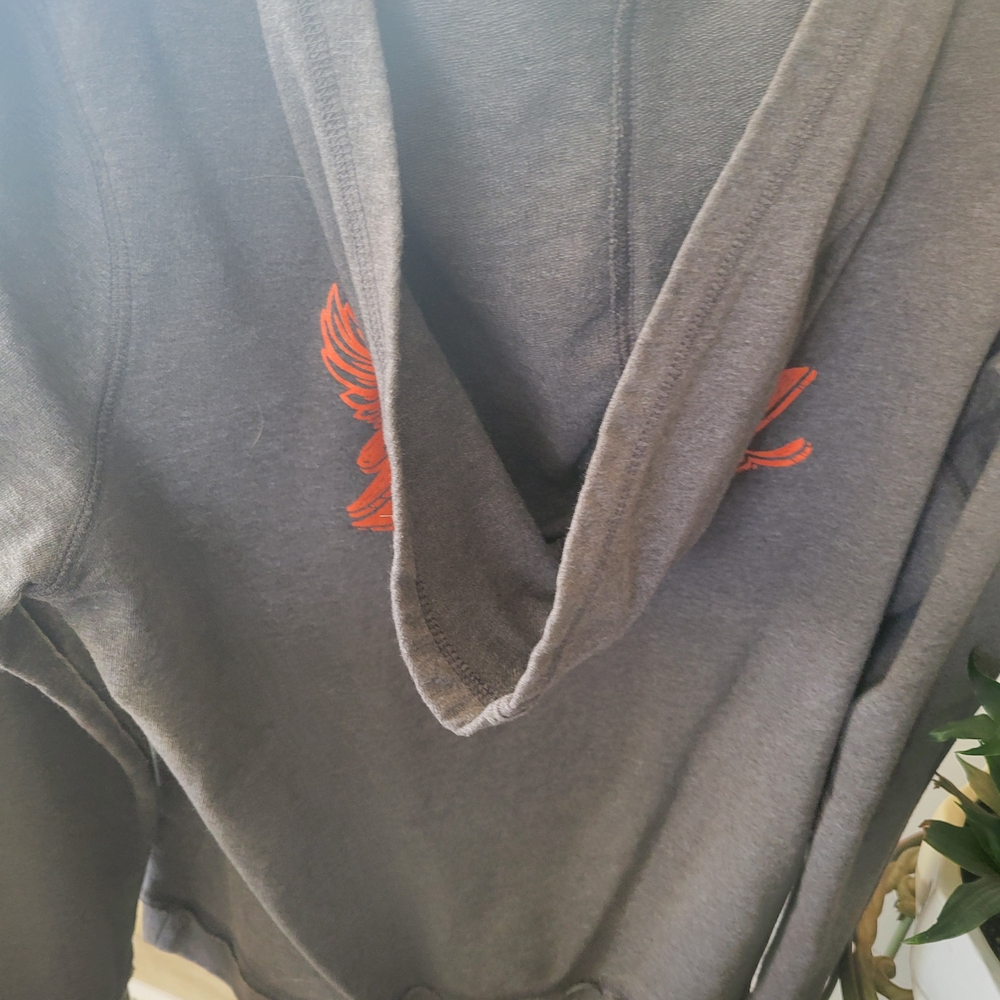 Harley-Davidson Gray Graphic Pullover Hoodie - Picture 4 of 5